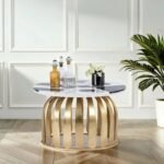Modora Elegant Wooden Living Table With Classic Polished Finish, Spacious Layout And Contemporary Charm