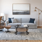 Contemporary Solid Wood Center Table With Wide Polished Top, Strong Frame And Decorative Modern Lifestyle Look - Image 3