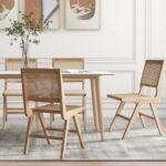 Solid Wood Cane Side Chair (Set of 2) - Image 2
