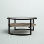 Contemporary Solid Wood Center Table With Wide Polished Top, Strong Frame And Decorative Modern Lifestyle Look - Image 5