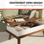 NexaForm Designer Coffee Table With Built-In Storage and Smooth Polished Surface - Image 7