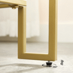 Prismora 39.4" W Rectangle Glass Top Coffee Table with Storage - Image 10