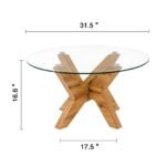 VibeNest Coffee Stand With Tempered Glass - Image 3