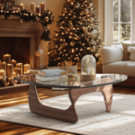 EternaWood Premium Solid Wood Living Table With Spacious Surface, Contemporary Design And Elegant Home Styling - Image 5