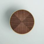 VistaGlow Premium Wooden Center Table With Spacious Top, Sleek Finish And Modern Minimalist Living Room Design - Image 5