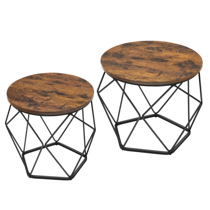 Zenith Living 2 Piece Bunching Coffee Table Sets - Image 3