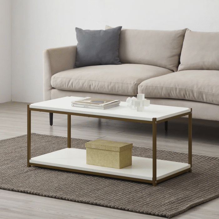 Sculptora Coffee Stand Table with Storage - Living Room Center Table - Image 1