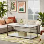 Sculptora Coffee Stand Table with Storage - Living Room Center Table - Image 2