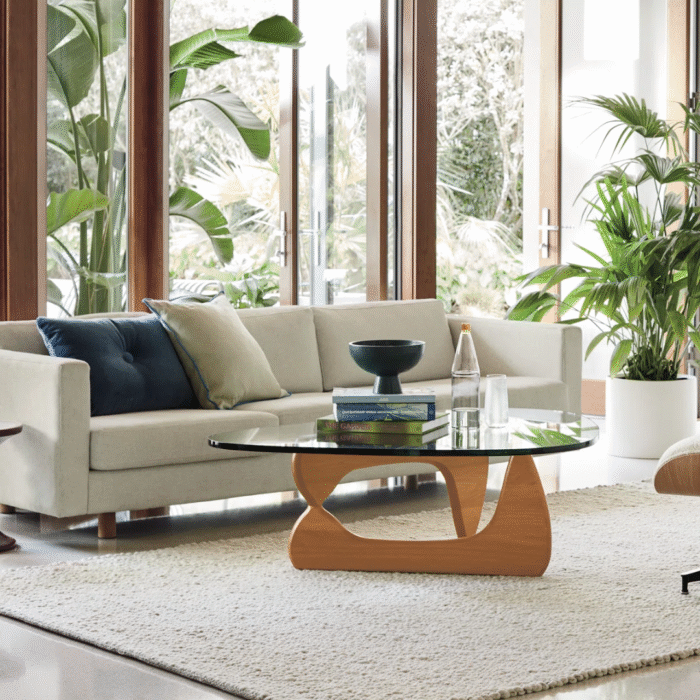 EternaWood Premium Solid Wood Living Table With Spacious Surface, Contemporary Design And Elegant Home Styling - Image 2