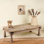 LuxeEdge Centerpiece Teak Wood Coffee Table Ibiza Style 150cm