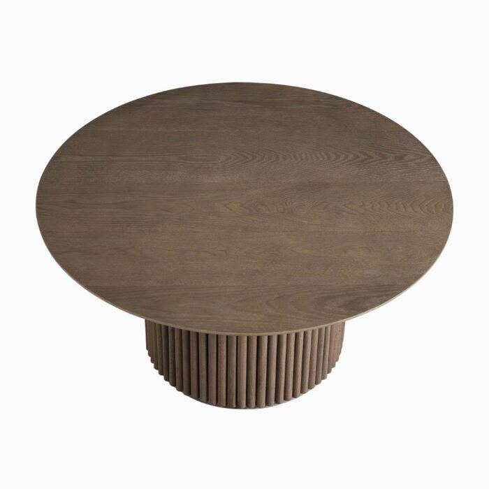 Round Pedestal Coffee Table - Image 4