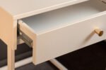 White Frame With Drawer Bedside Table - Image 6