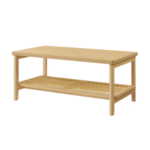 Moderna Curve Designer Coffee Table With Smooth Curved Edges, Premium Wooden Finish And Contemporary Living Room Style - Image 5