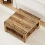 CasaNova Living Table With 2-Tier Storage Shelves - Image 5