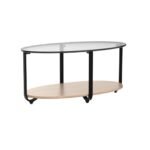 SerenEdge Elegant Solid Wood Living Table With Smooth Finish and Stylish Minimalist Design For Living Rooms - Image 5
