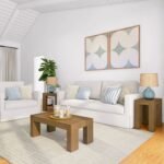 Havenora Modern Solid Wood Square Coffee Table With Handcrafted Design And Spacious Functional Top - Image 2