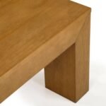 Havenora Modern Solid Wood Square Coffee Table With Handcrafted Design And Spacious Functional Top - Image 6
