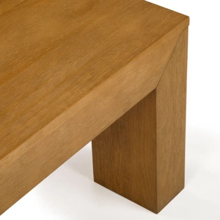 Havenora Modern Solid Wood Square Coffee Table With Handcrafted Design And Spacious Functional Top - Image 6