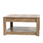 LoomEdge Sleek Industrial Coffee Table with Storage - Image 14