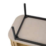 VistaGlow Contemporary Coffee Table with Wide Surface and Elegant Modern Finish For Living Room - Image 4