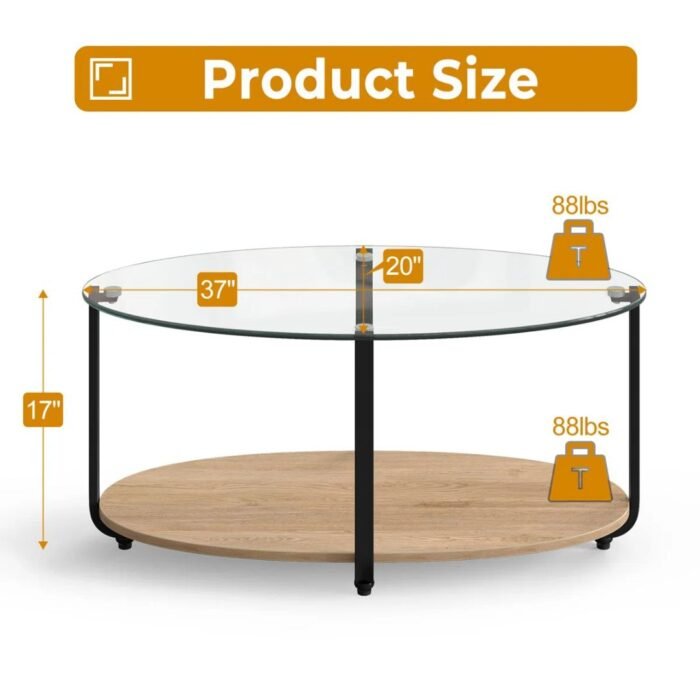 SerenEdge Elegant Solid Wood Living Table With Smooth Finish and Stylish Minimalist Design For Living Rooms - Image 6
