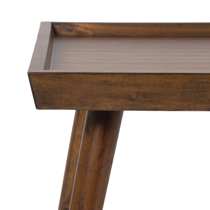 Zenora Modern Solid Wood 4 Legs Coffee Table With Minimalist Design and Smooth Finish for Living Room - Image 7