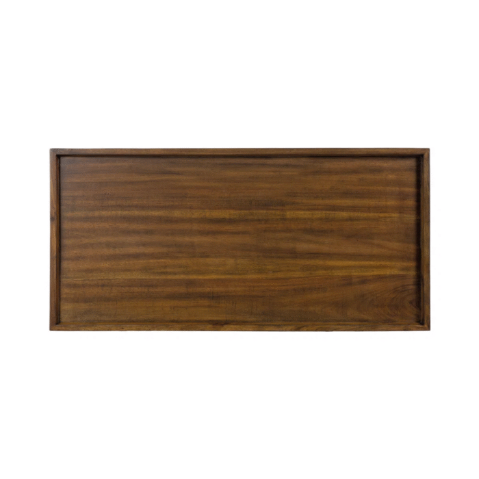 Zenora Modern Solid Wood 4 Legs Coffee Table With Minimalist Design and Smooth Finish for Living Room - Image 9
