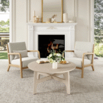 Urban Loom Scandinavian Style Living Room Coffee Table with Minimalist Design and Smooth Finish - Image 3