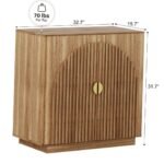Shanaya Curve Arched Doors Sideboard Buffet Cabinet with Storage - Image 8