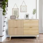 Ekatra Storage 47.2'' W Unfinished 4 - Drawer Dresser