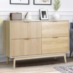 Ekatra Storage 47.2'' W Unfinished 4 - Drawer Dresser - Image 2