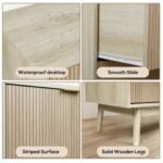 Ekatra Storage 47.2'' W Unfinished 4 - Drawer Dresser - Image 6