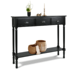 Praveshika 39.5'' Solid Wood Console Table - Image 3