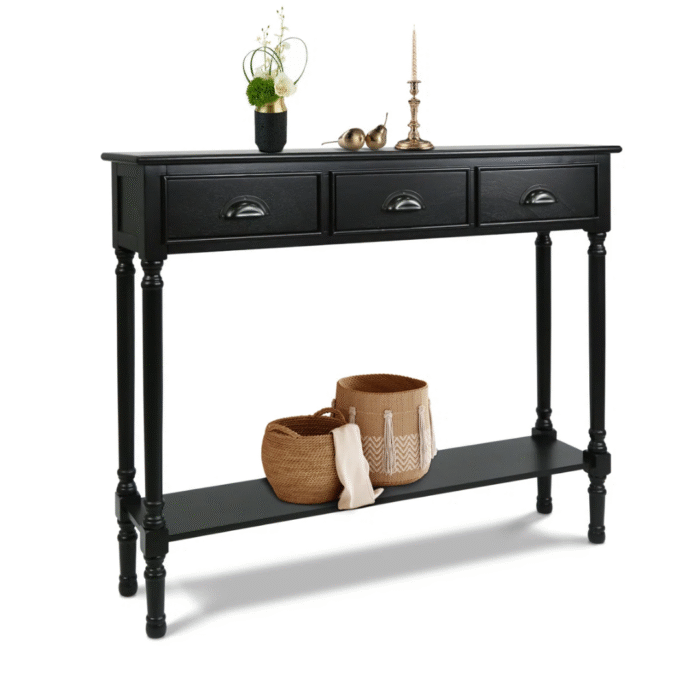 Praveshika 39.5'' Solid Wood Console Table - Image 3