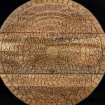 Jharokha Tribal Handcarved Chest Minimalist Design with Tribal Motif 120cm - Image 4