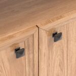 Amara Nest 55" Heavy-Duty Thick Sideboard Buffet With Open Shelf, Credenza Storage Cabinets - Image 7