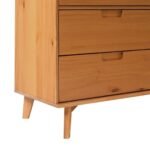 Indira Essence 6 Drawer Solid Wood Double Dresser - Image 4