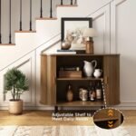 Sumukh Aura 40'' Sideboard Storage Cabinet With Doors And Shelves - Credenza Storage Cabinet - Image 8