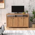 Saras Luxe Cabinets With Sliding Tambour Door