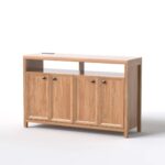 Saras Luxe Cabinets With Sliding Tambour Door - Image 4