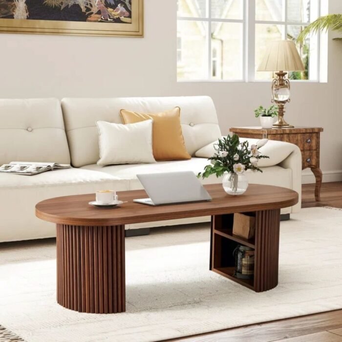 Saanjh Glow Coffee Table With Storage - Image 5
