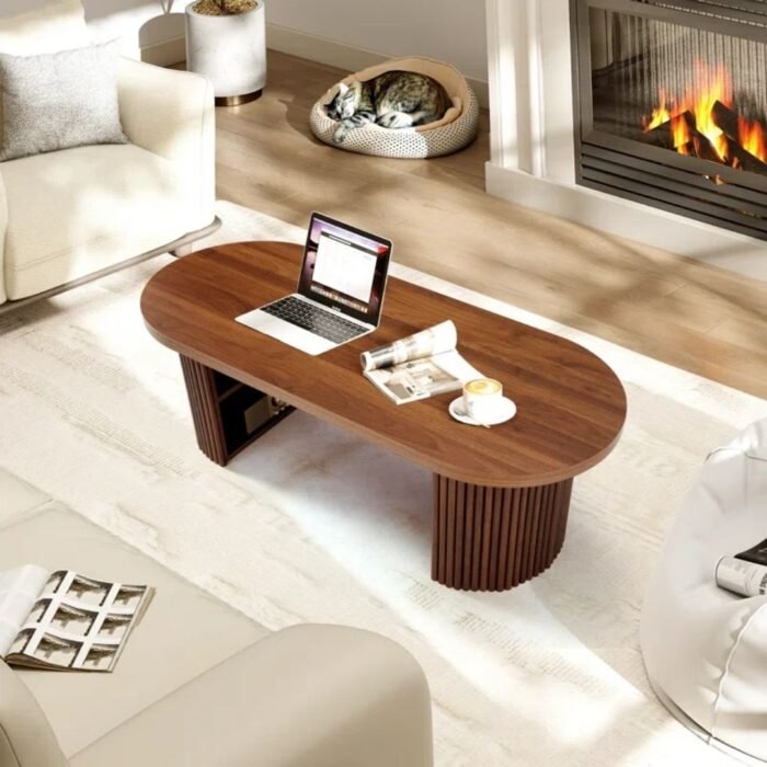 Saanjh Glow Coffee Table With Storage - Image 6