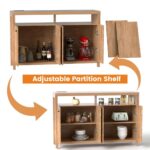 Saras Luxe Cabinets With Sliding Tambour Door - Image 10