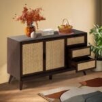 Neeraj Glow 58" 3 Drawer Sideboard Fully Assembled - Image 2