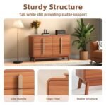 Avighna Modern Modern Dresser,6 Drawer Dresser With Storage,chest Of Drawers - Image 5