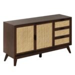 Neeraj Glow 58" 3 Drawer Sideboard Fully Assembled - Image 4
