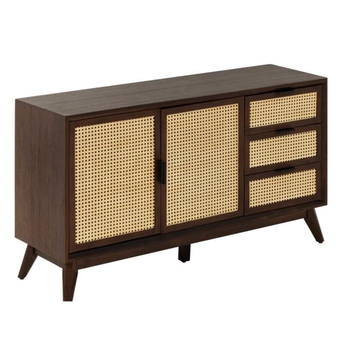 Neeraj Glow 58" 3 Drawer Sideboard Fully Assembled - Image 4