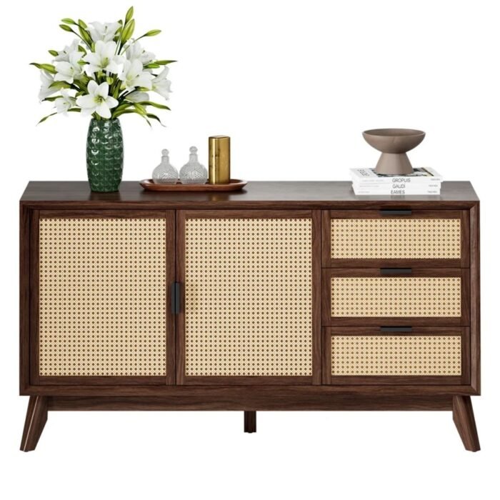 Neeraj Glow 58" 3 Drawer Sideboard Fully Assembled - Image 5