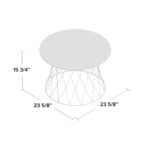Rivaaz Modern Single Coffee Table - Image 4