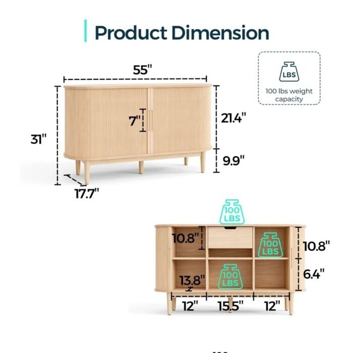 Raaga Modern Sideboard - Image 7